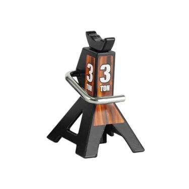 Imagem de Kokiya Macaco de chão para carro RC, 3 toneladas, decoração de brinquedo, altura ajustável para crawler em escala 1/10, Preto