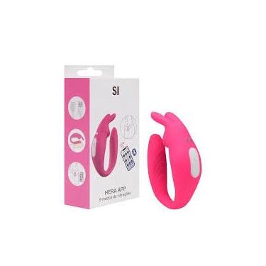 Imagem de Vibradores Estimulador Ponto G e Sucção Clitóris Forma de U Dobrável Estimulador Sexual Feminino 10 Frequências F136