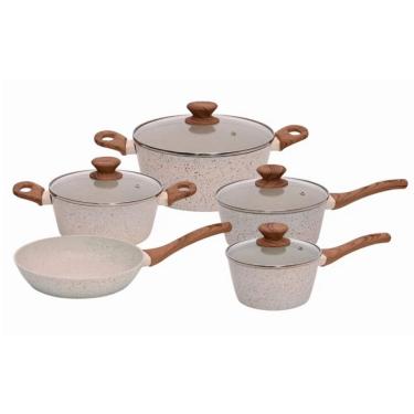 Imagem de Jogo De Panelas 5 Peças Indução Mármol Cook Mimo Style
