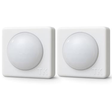 Imagem de Sensor de Movimento Tektron TC-5 - Infravermelho Com Fotocélula, Bivolt, Discreto, Versátil e Eficiente (2, Branco)