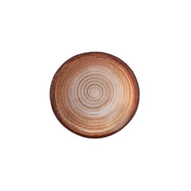 Imagem de Saladeira 12cm Porcelana Schmidt - Dec. Esfera Marrom 2415, 2415, 12