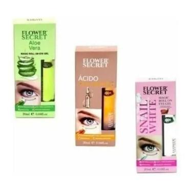 Imagem de Sérum Roll-On Massage para contorno de olhos 15 ml - 6 unidades - Ligh