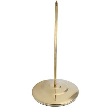 Imagem de Ailgely Recorde de Aço Inoxidável Estável Em Aço Inoxidável Com Tampa de Borracha, Portador de Ingressos Não -deslocados Espessados ​​para Restaurantes, Bares, Cozinhas, (Pólo brilhante e brilhante)