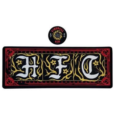 Imagem de FaNaTtik Stranger Things Hellfire Club Conjunto de almofada de mesa e porta-copos