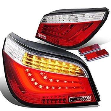 Imagem de DNA MOTORING TL-LED-3D-E6008-RD-CL Conjunto de luz traseira LED 3D lado do motorista e do passageiro [compatível com BMW 525i 08-10 / 08-10 530i / 08-10 535ii]