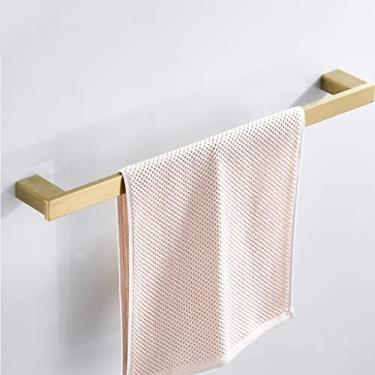 Imagem de Toalheiros, toalha de aço inoxidável escovado, escova de vaso sanitário, suporte de papel, gancho de roupão, saboneteira, conjunto de ferragens de banheiro montado na parede, ferragens de banheiro