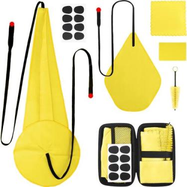 Imagem de Kit de limpeza para saxofone Eison com estojo para flauta de saxofone 