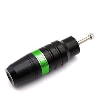 Imagem de XLYJNB Para Kawasaki Z250 Z300 Z750 Z800 Z1000 NINJA250R NINJA300R Protetores de Escapamento de Motocicleta Proteção contra Queda (Cor: Verde)