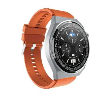 Imagem de Relógio Inteligente Masculino Smartch 6621ag à Prova D'água Laranja