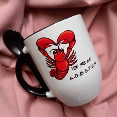 Imagem de Caneca Com Colher Friends