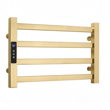 Imagem de Toalheiro Elétrico Aço Inox Display Digit 30X45 Dourado 110V