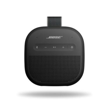 Imagem de Bose Alto-falante SoundLink micro portátil Bluetooth, alto-falante externo sem fio, até 12 horas de vida útil da bateria, à prova d'água e à prova de poeira, preto