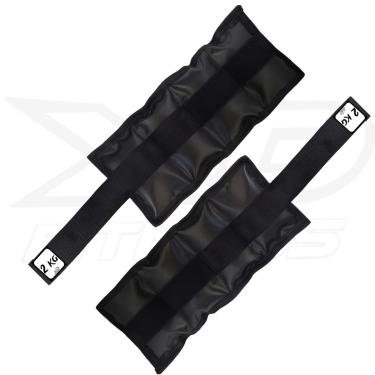 Imagem de Tornozeleira Profissional 2kg Caneleira Academia Fitness-Unissex