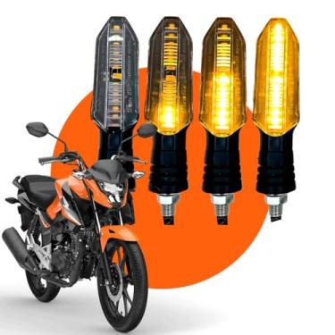 Imagem de Par Pisca Stallion Sequencial Led Cg 125/150/160 Xre 190/300 Cb 250