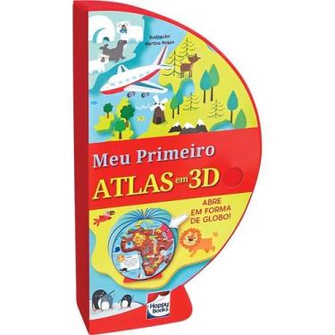 Imagem de Meu Primeiro Atlas em 3D - HAPPY BOOKS, Sortido