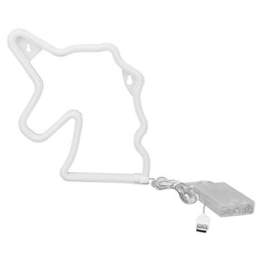 Imagem de Sinal de néon animal luz confissão do dia dos namorados modelagem de néon luz noite luz colorida decoração parede