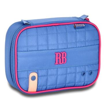 Imagem de Estojo Box Rebecca Bonbon Plush Dreams 36 Pens Juvenil, Azul
