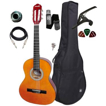 Imagem de Violão Eletroacústico Giannini N6 P/Canhoto + Acessórios (Natural)