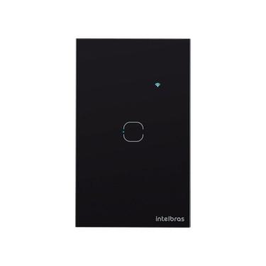 Imagem de Interruptor Smart Zigbee Touch 1 Preto Ezs 1001 4850053