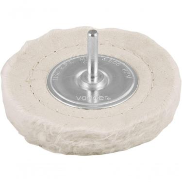 Imagem de Roda De Feltro-pano 4x1-2" Haste 1-4" Para Polimento Vonder