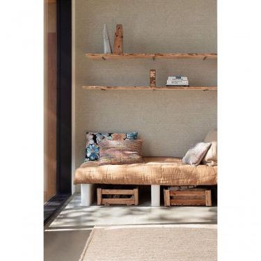 Imagem de Papel De Parede Belize Geométrico Cinza E Dourado Ph3304