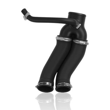 Imagem de HAWK BROTHER 1 tubo de duto de mangueira de admissão do filtro de ar do motor com braçadeiras compatível com Ford F150 Bronco 1994-1996, F250 F350 1994-1997 5.0L 5.8L substitui # F6TZ9B659AD, F6TZ