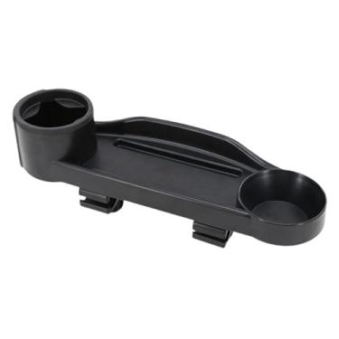 Imagem de YIJU Bandeja para Carrinho de Bebê com Apoio de Mão, Prato para Copos, Acessórios para Crianças, Preta, Bandeja para Alimentos em Carrinho de Bebê,