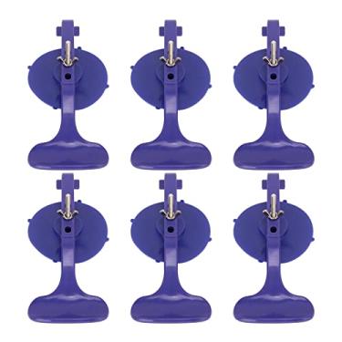 Imagem de Ailgely 6 Peças de Braçadeiras de Ventosa de Vidro, Ferramenta de Reparo de Pára- de Sucção Forte para Uso Doméstico de Carro, Fixação Mãos Livres Com Construção Composta que Não Deixa