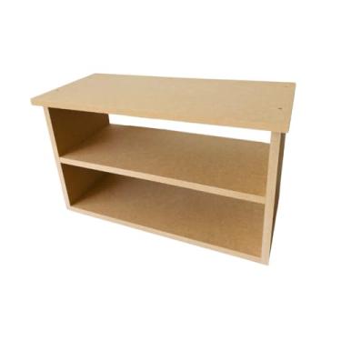 Imagem de Sapateira Hall de Entrada, Sapateira Banco para Hall de Entrada, 55x33x25cm(MDF CRU)