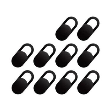 Imagem de Capa Magnética Para Webcam, Adesivo De Lente De Câmera De Plástico Par