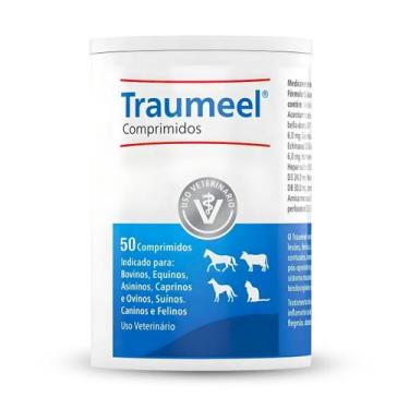 Imagem de Traumeel Veterinário Heel Vet para Cães e Gatos com 50 Comprimidos