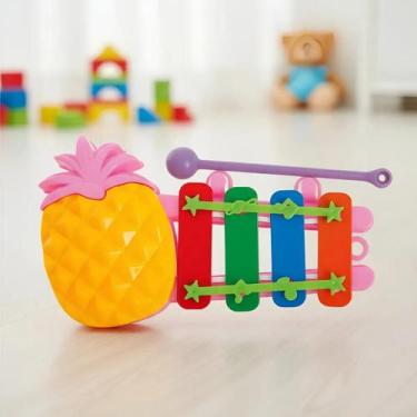 Imagem de Brinquedo Xilofone Musical Infantil Bebe Educativo Animais Brinquedo M