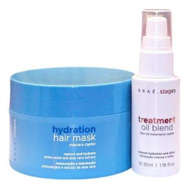 Imagem de Kit Braé Stages Hydration - Máscara 200g + Óleo 35ml