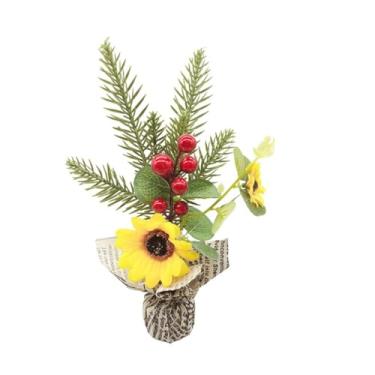 Imagem de Árvore de Natal em vaso de longa duração para banquetes, jantares, feriados, planta artificial (estilo 3)