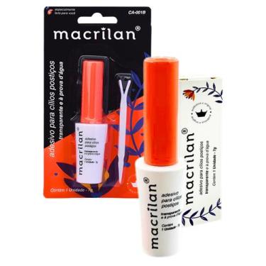 Imagem de Cola para cílios postiços transp. prova d' água macrilan