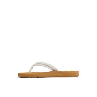 Imagem de Roxy Chinelo feminino Porto Bling, Prata, 36