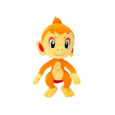 Imagem de Pokémon - Pelúcia De 20Cm - Chimchar - Sunny Brinquedos