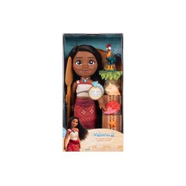 Imagem de Boneca Deluxe Moana Com Som E Acessórios - Moana 2