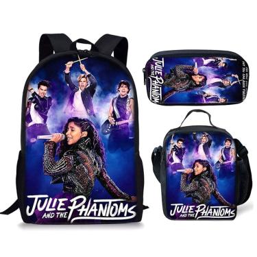 Imagem de Conjunto de mochilas Descendants Anime School, 3 unidades/lote para crianças