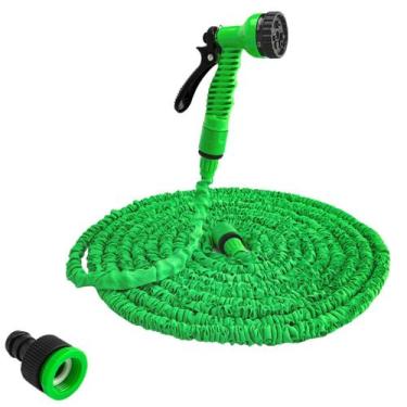 Imagem de Mangueira de Jardim Quintal Elastica Retratil Flexivel 25m - cnpj 63