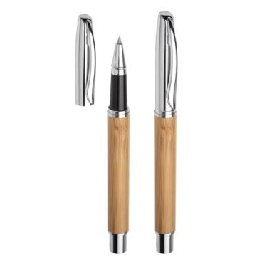Imagem de Caneta Roller Metálica - Bambu