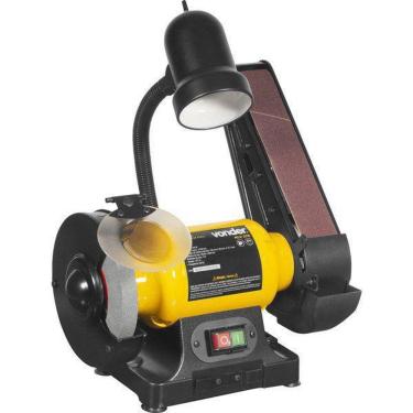 Imagem de Moto Esmeril Bancada Lixadeira Cinta 127V Mlv-370 Vonder