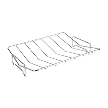 Imagem de ＡＷＨＡＯ Grelha para Assar, Bandeja de aço Inoxidável Fácil de Limpar, Ideal para Churrascos, Perfeita para Casa, Piqueniques E Muito Mais.