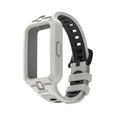 Imagem de Pulseira De Silicone Respirável Para Huawei Band 10 9 8 7 6 Substituiç