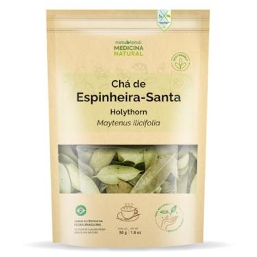 Imagem de Chá de Espinheira Santa, Qualidade Premium, Medicina Natural, 50g