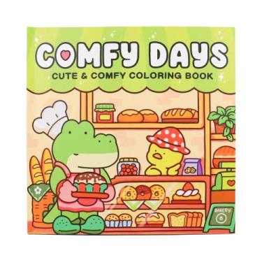 Imagem de Livro De Colorir De Halloween Para Adultos E Adolescentes COZY FRIENDS