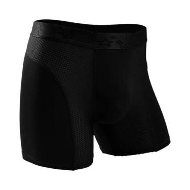 Imagem de Cuecas Boxer Esportivas Masculinas Extra Longas E Respiráveis, Tamanho