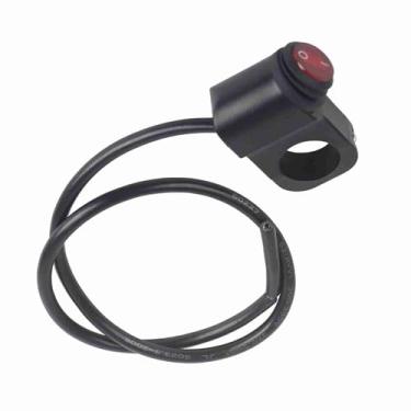 Imagem de Mingzhe 12V 16A Motocicleta Guiador à Prova D'água Farol Luz de Neblina Interruptor Liga/Desliga, Proteção de Circuito de Saída, Concha Preta, Liga de Alumínio de, para Punhos