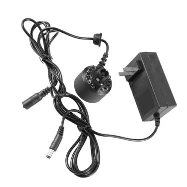 Imagem de Cosiki Fabricante de Névoa de Fonte de água Colorida 12LED Com Adaptador de Energia para Umidificador de Ar de Lagoa, Tanque de Peixes, ótima Decoração (Plugue EUA 110V)