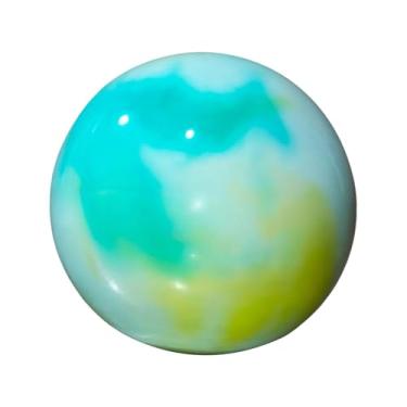 Imagem de YIJU Bola de Ginástica Rítmica Inflável e de 18 cm (7,09 polegadas) para Treinamento, Apresentação, Prática e Competição de Dança, Verde